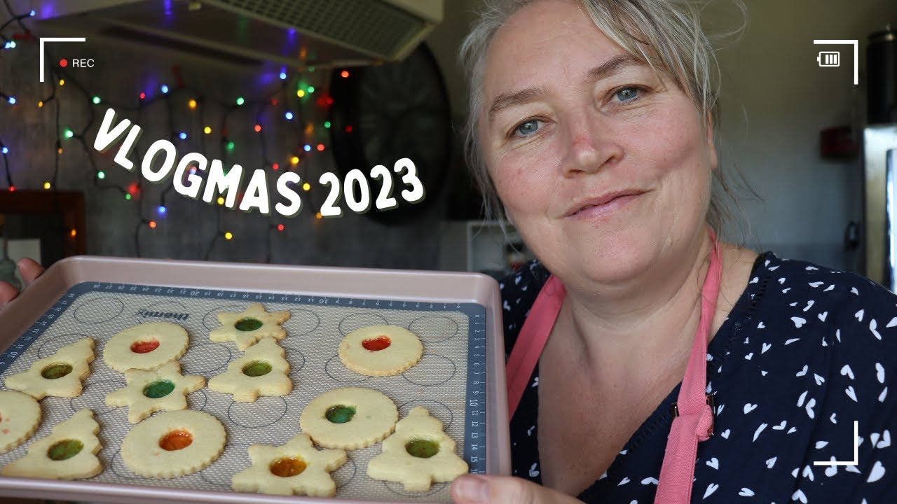 Stained Glass Cookies | More Holiday Goodies | #vlogmas2023