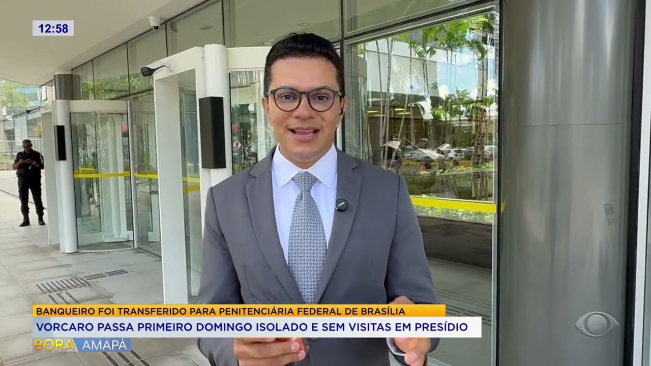 Daniel Vorcaro passa primeiro domingo isolado e sem visitas em presídio federal em Brasília