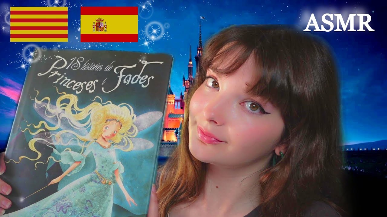 🧚‍♀️[ASMR] TE LEO CUENTOS DE HADAS PARA DORMIR (català) asmr lectura susurrada✨🧞‍♀️🧜‍♀️👸🏻