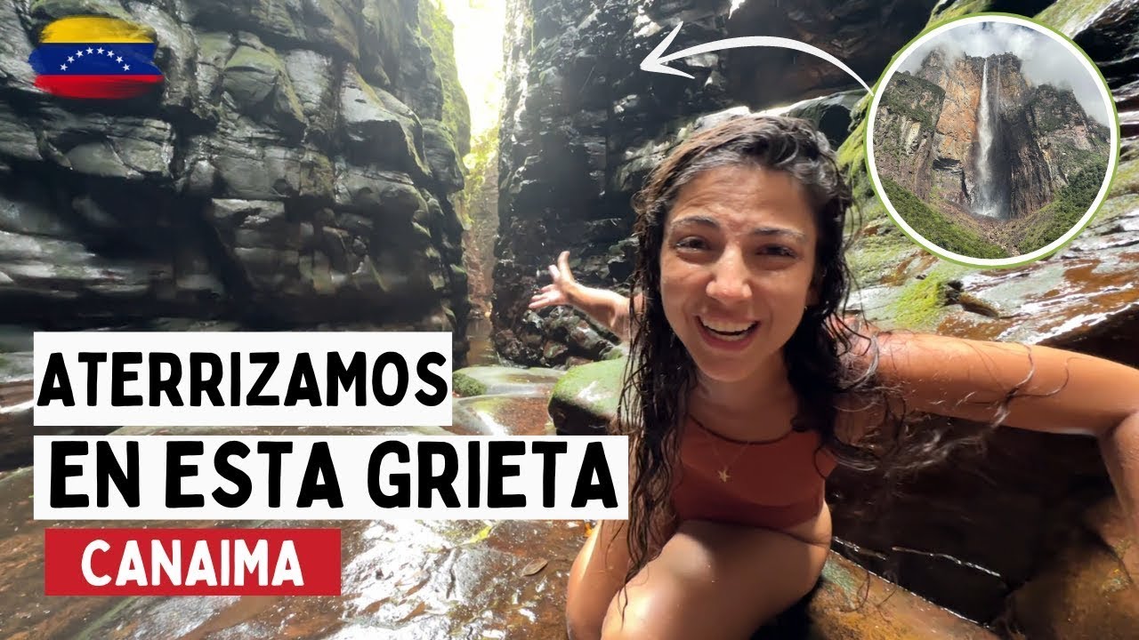 😨VUELO al lugar más MISTERIOSO y POCO CONOCIDO de VENEZUELA - CANAIMA [Cavernas de Kavak]