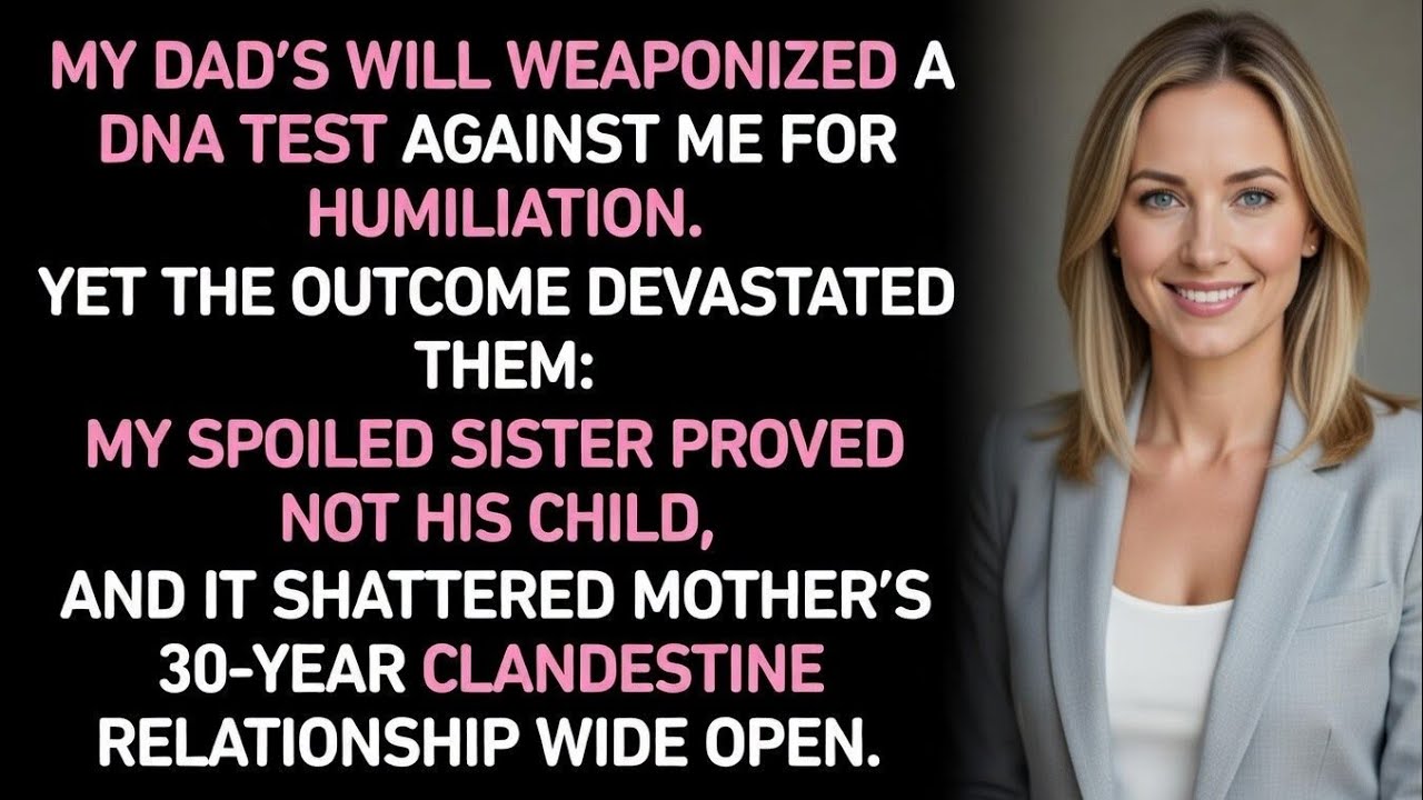 My Father's Will Required DNA Tests to Shame Me — It Exposed My Sister and Mom's 30-Year Secret Life
