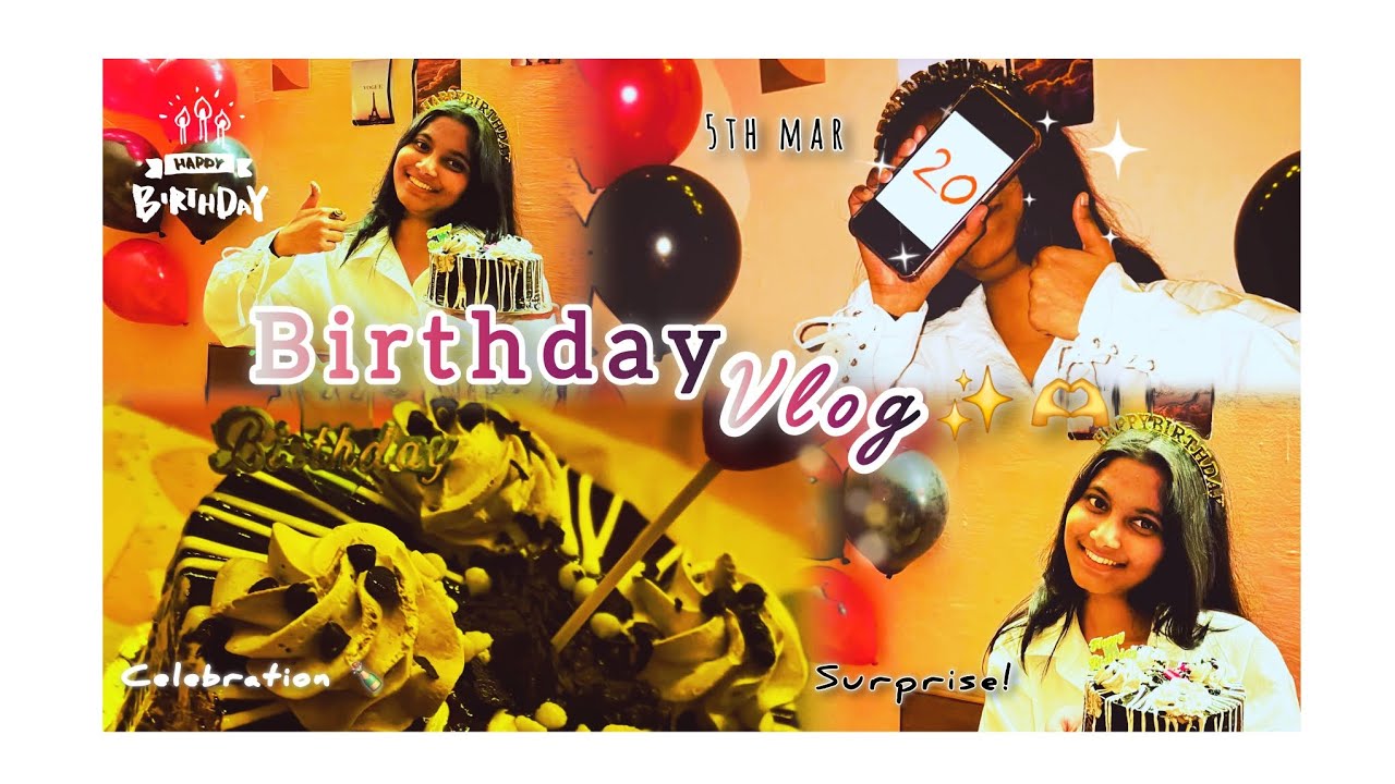 My Birthday Vlog🥹🫶|*Hostel Edition* |Celebration 🍾  Fun 😁 Memories 🤗