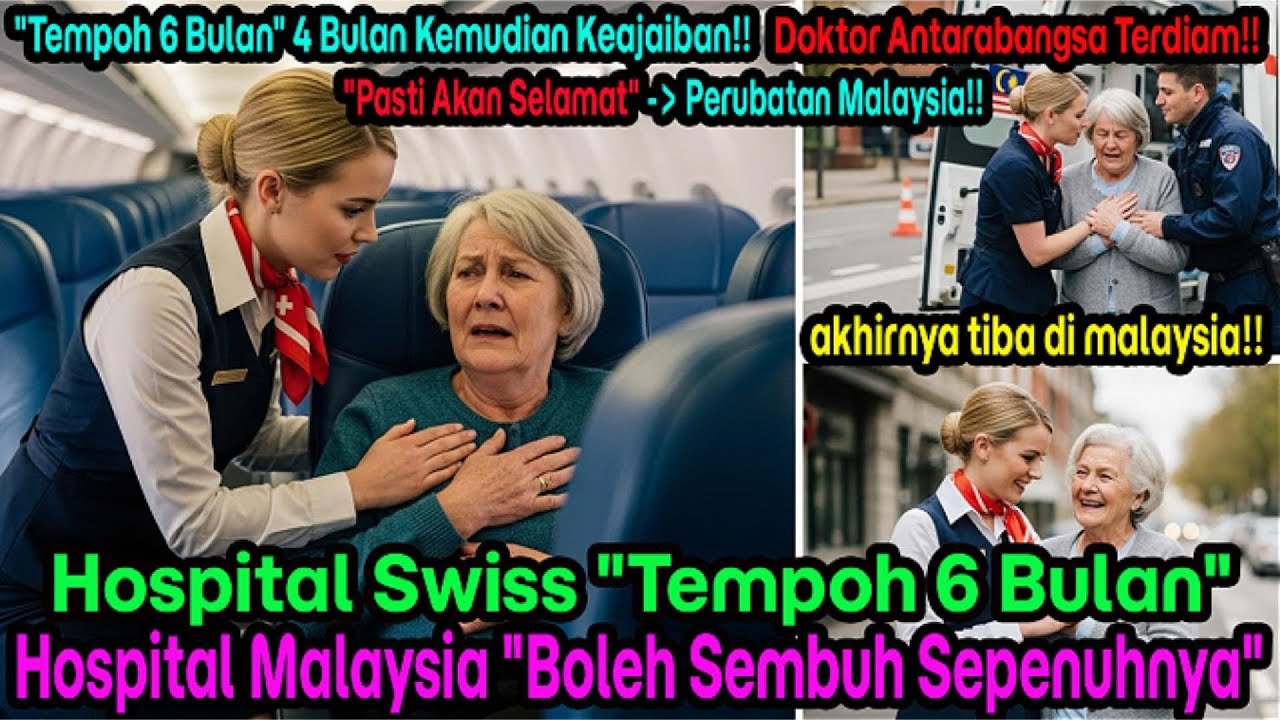 Keajaiban di Malaysia: Ibu pramugari Switzerland divonis 6 bulan, sembuh dalam 4 bulan!