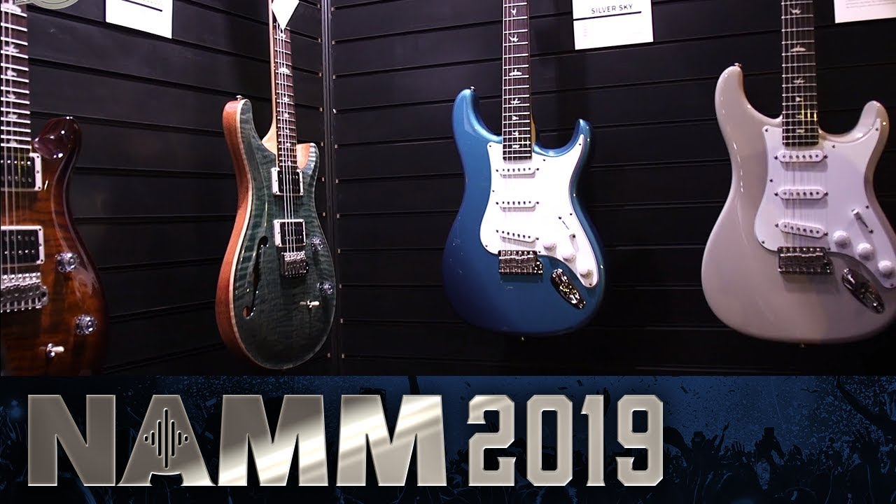 New PRS John Mayer Silver Sky & King Crimson Signature Models!