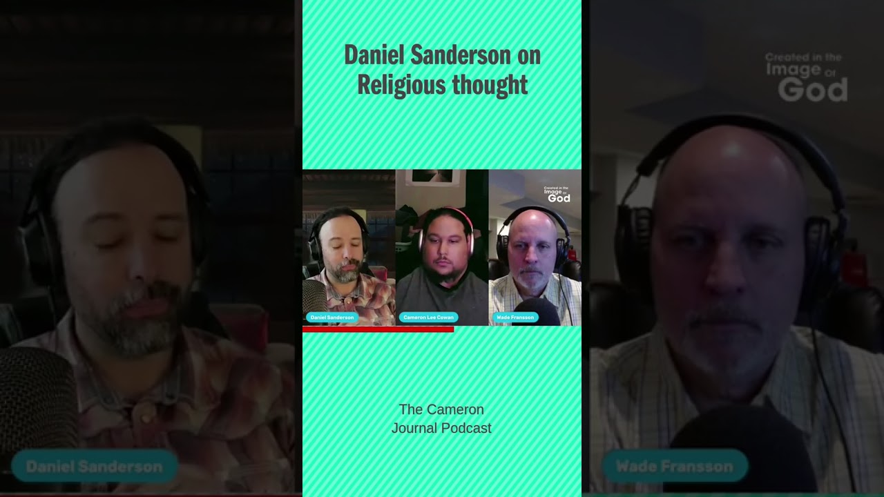 Daniel Sanderson on Religious thought