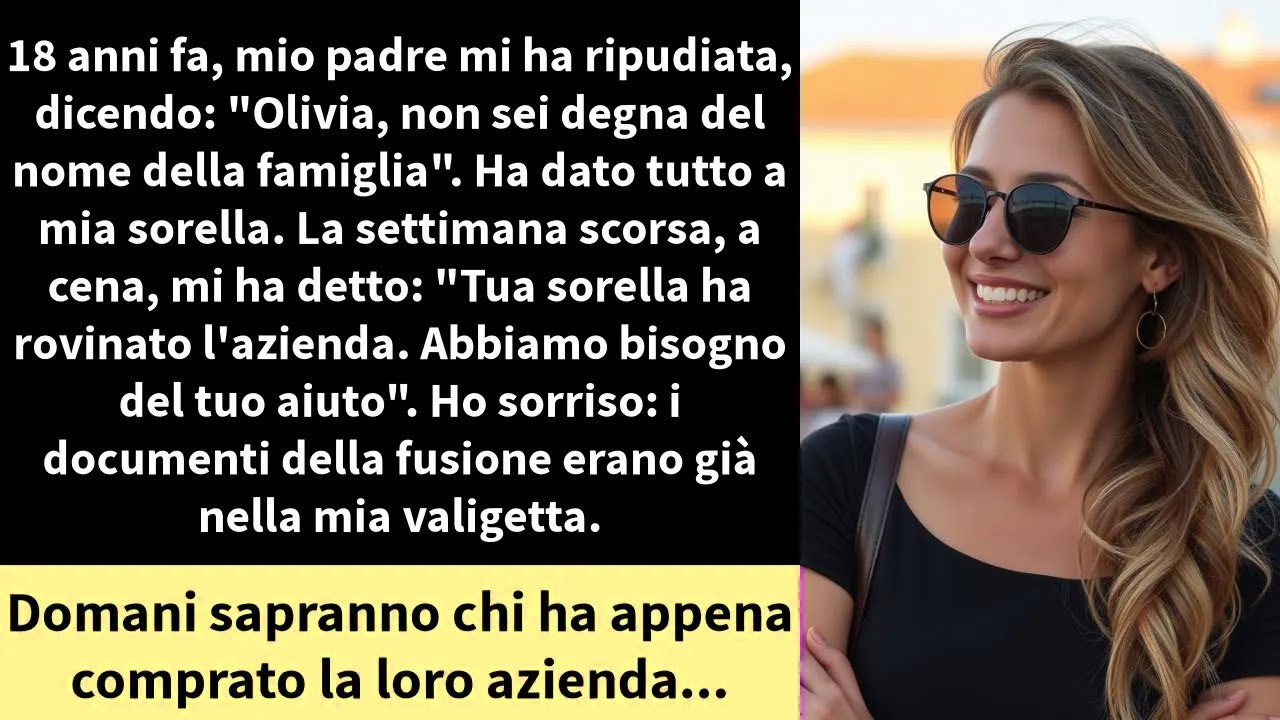 18 anni fa, mio padre mi ha ripudiata, dicendo: