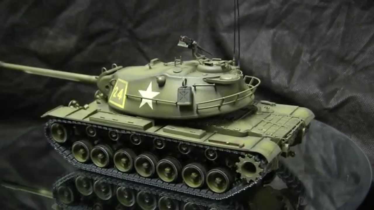 1/35th scale Dragon M103A1 heavy tank model showcase video