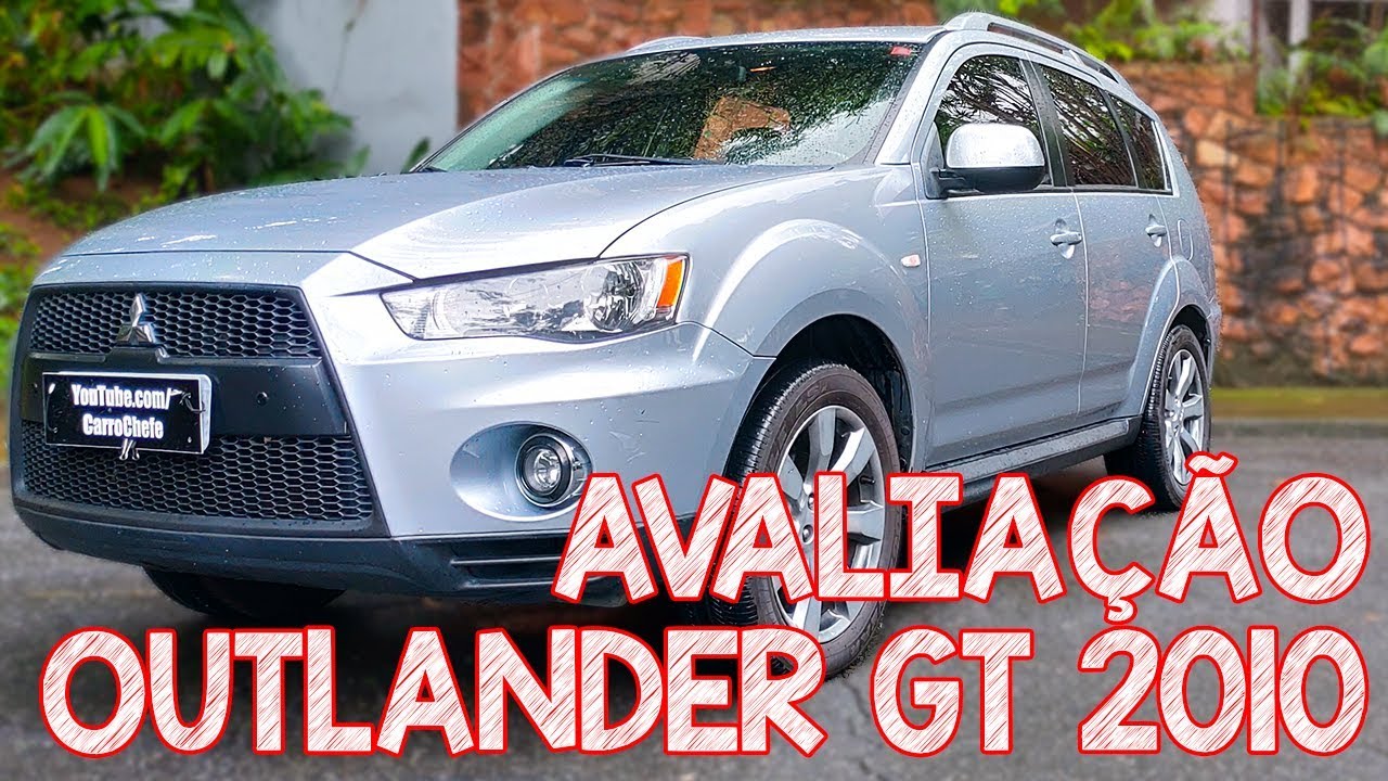 Avaliação Outlander V6 2010 - SUV bruta 4x4 e econômica da Mitsubishi