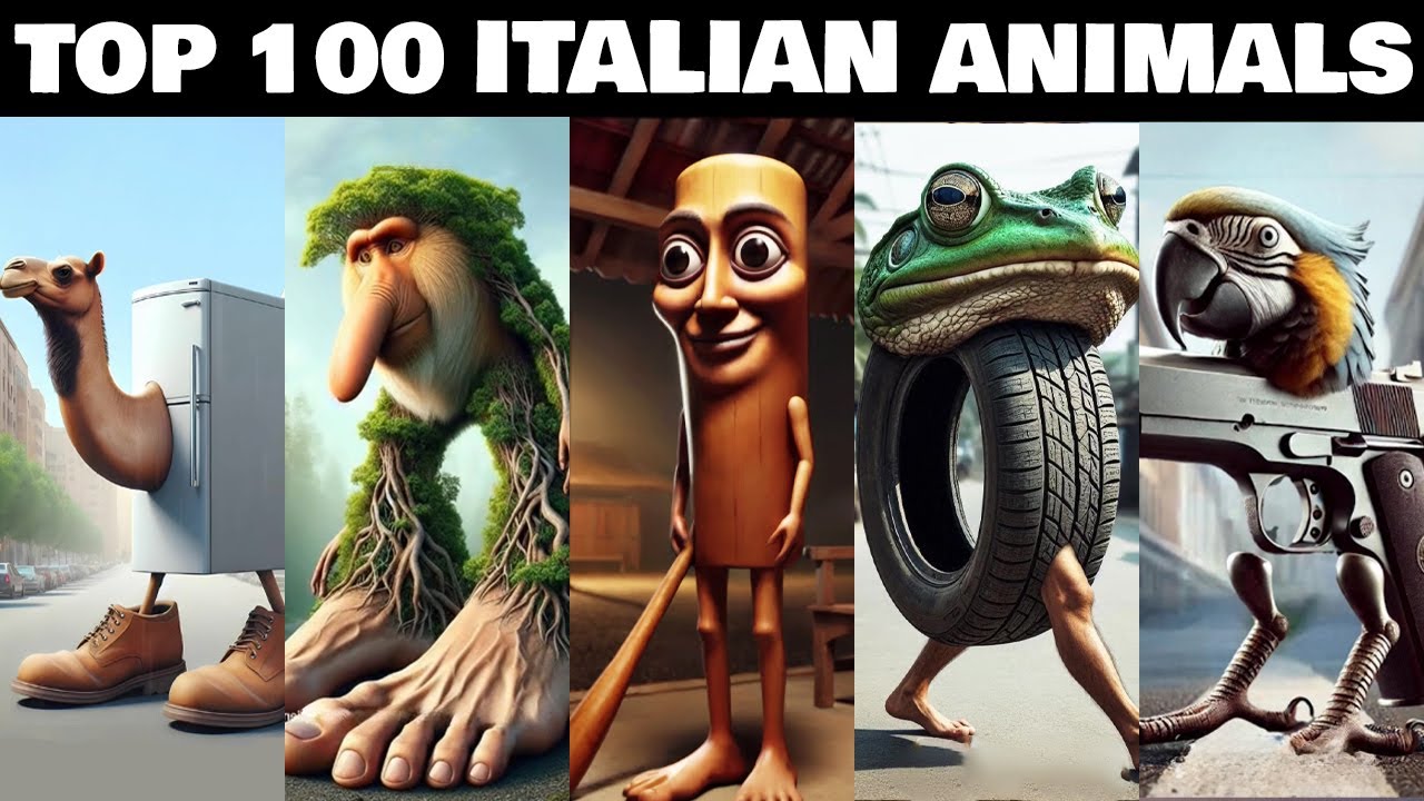 Top 100 Italian Brainrot Animals