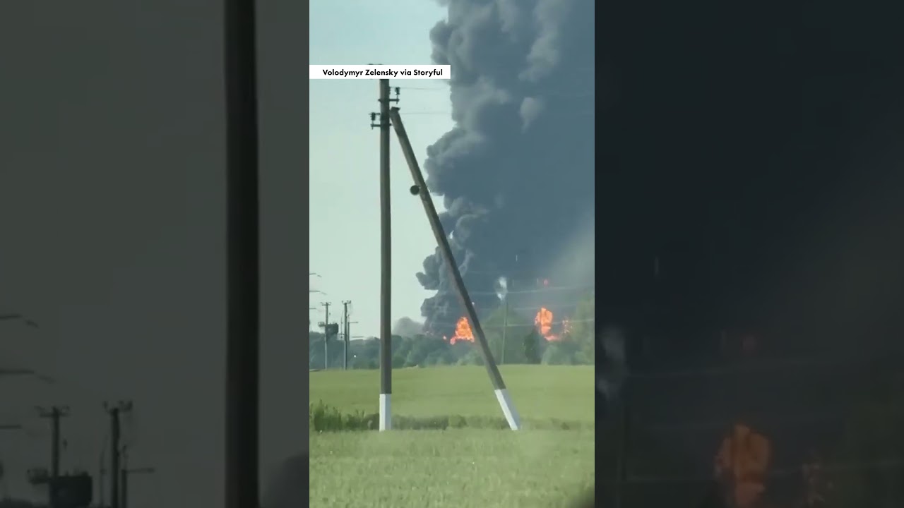 Ukraine Blitzes Russia with 'Unprecedented' Attack #shorts