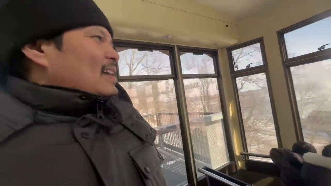 Niagara Falls Winter February 2025 Happy Valentines Day, Falls Incline Railway