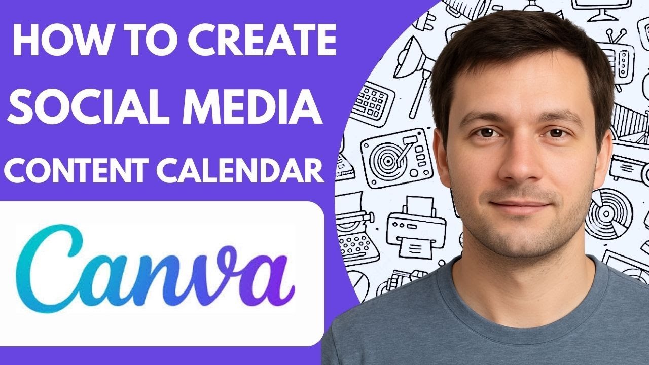 How to create social media content calendar in Canva Full Guide 2026 Step by step
