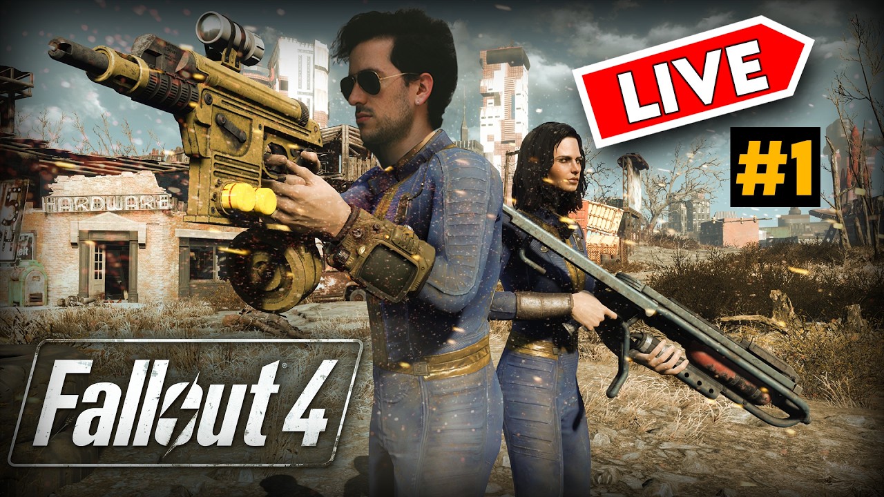 They NUKED Boston?! - FALLOUT 4 'LIGHTSOUT LET'S PLAY' EPISODE 1