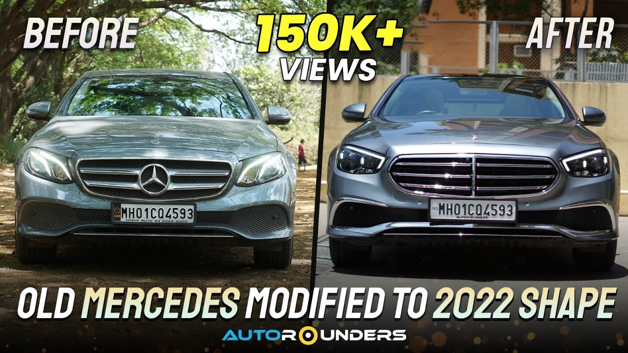 Mercedes E Class gracefully modified | W213 model facelifted to a new shape