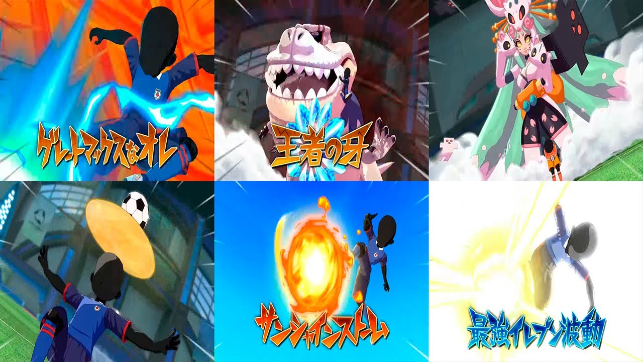 All Chrono stone technique in Inazuma Eleven Victory Road (For now)