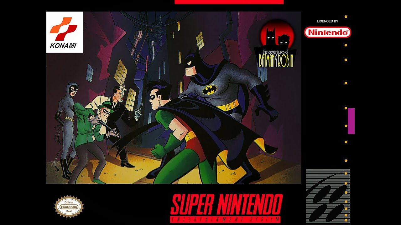 The Adventures of Batman & Robin Прохождение (SNES Rus)