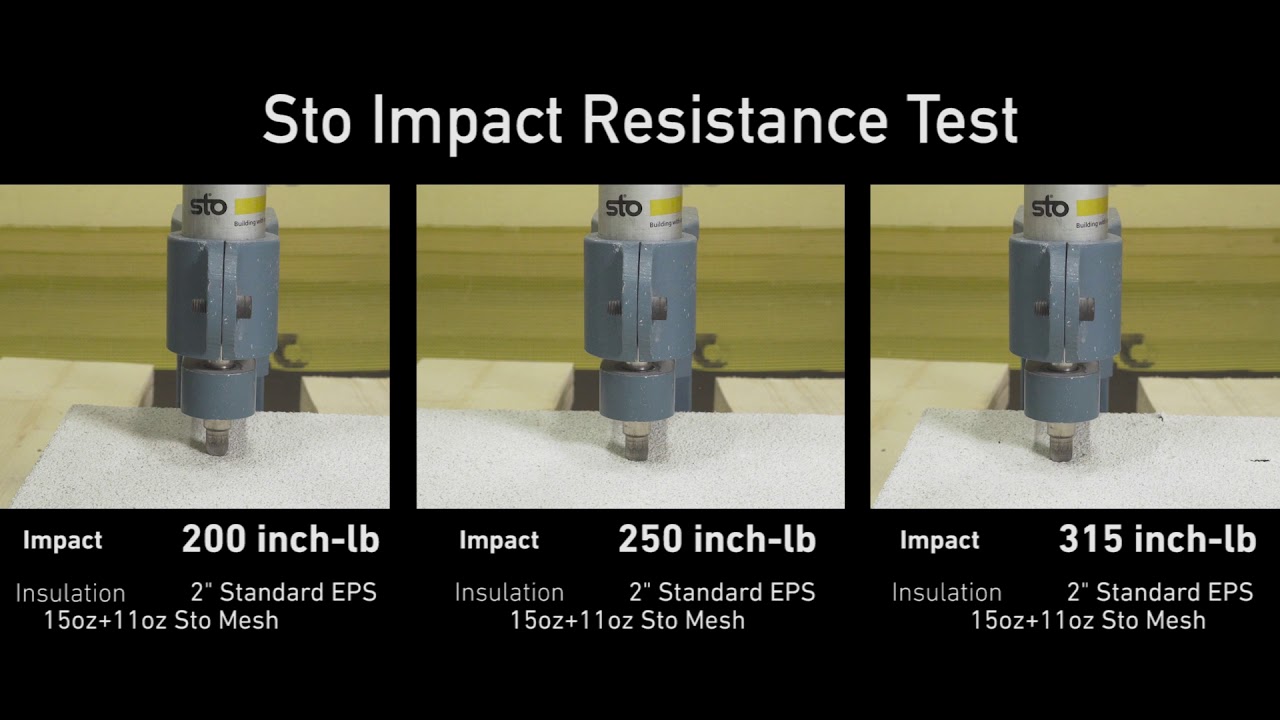 StoTherm® ci Impact Resistance Demonstration