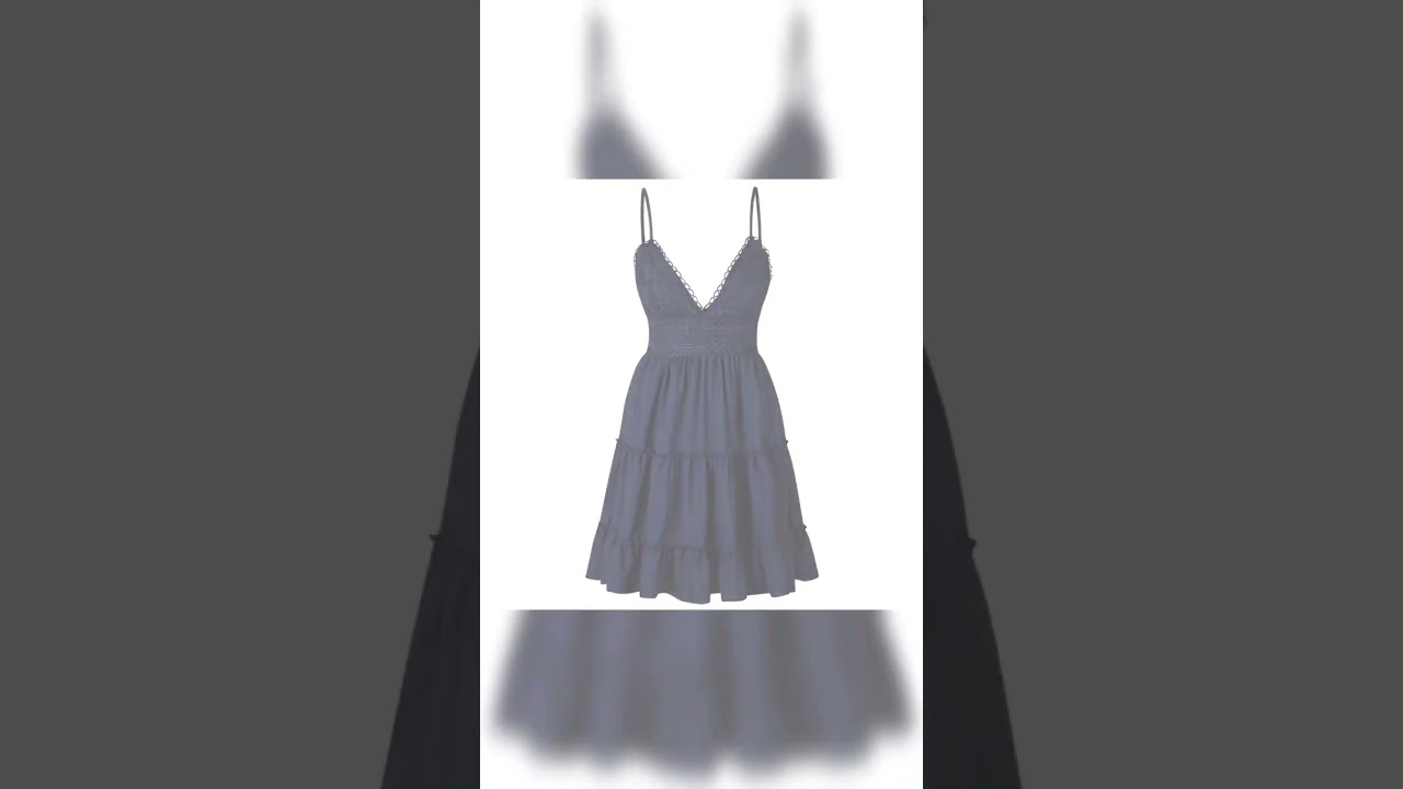 American lace Sling Stitching Women's dress | Link in first comment | #shorts