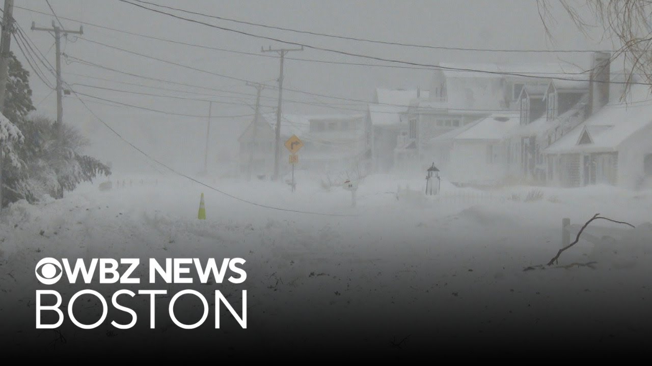 Sandwich residents deal with whiteout conditions, power outages during blizzard