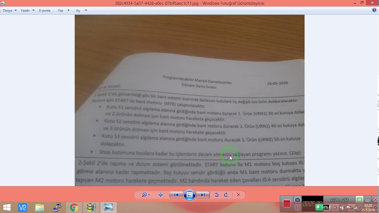 Delta PLC Bant Sorusu