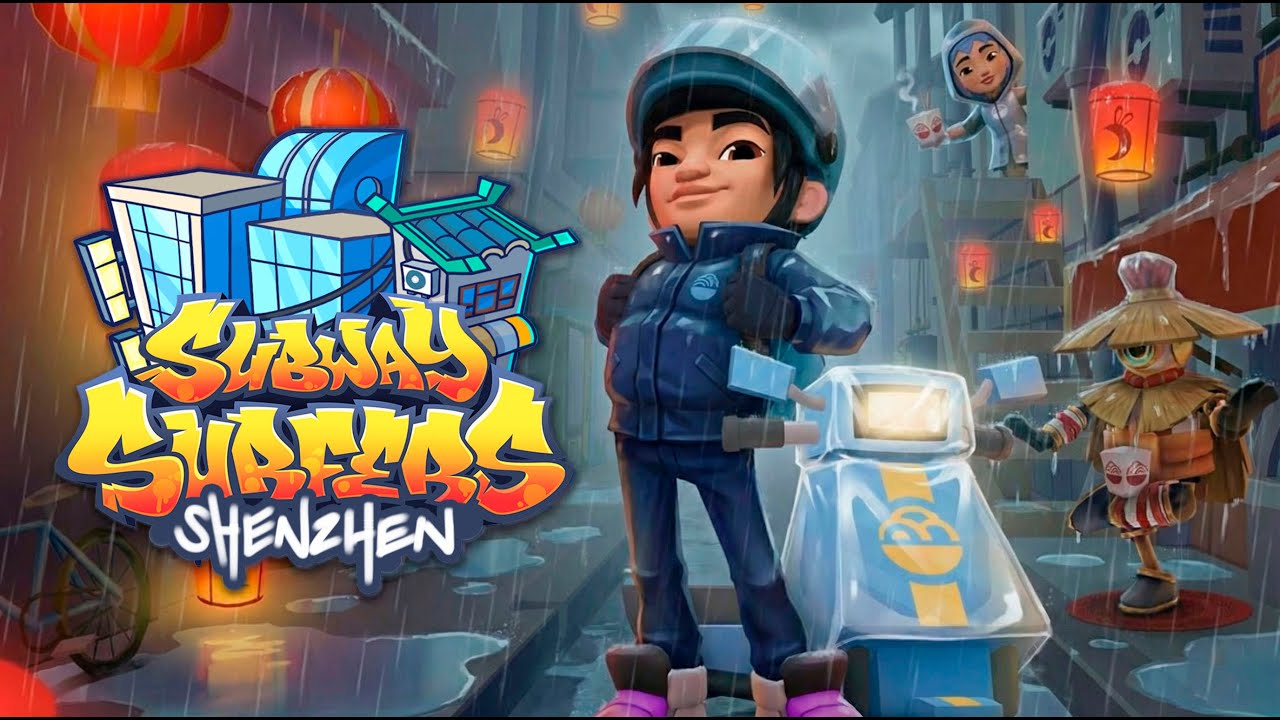 Subway Surfers RAINY SHENZHEN 2026 : BJARKI FULL GAMEPLAY