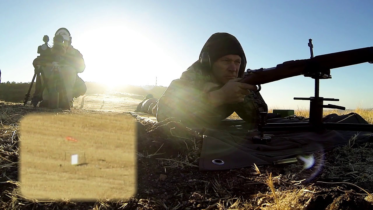 Swedish M96 Mauser 6.5x55 at 2500 yards (re-cut)