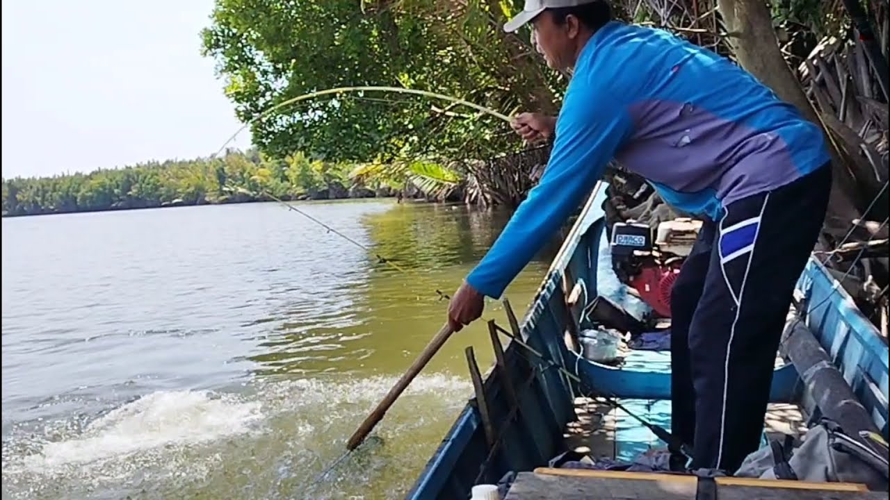 Baru kali ini bertemu sambaran ikan ganas dan sekuat ini