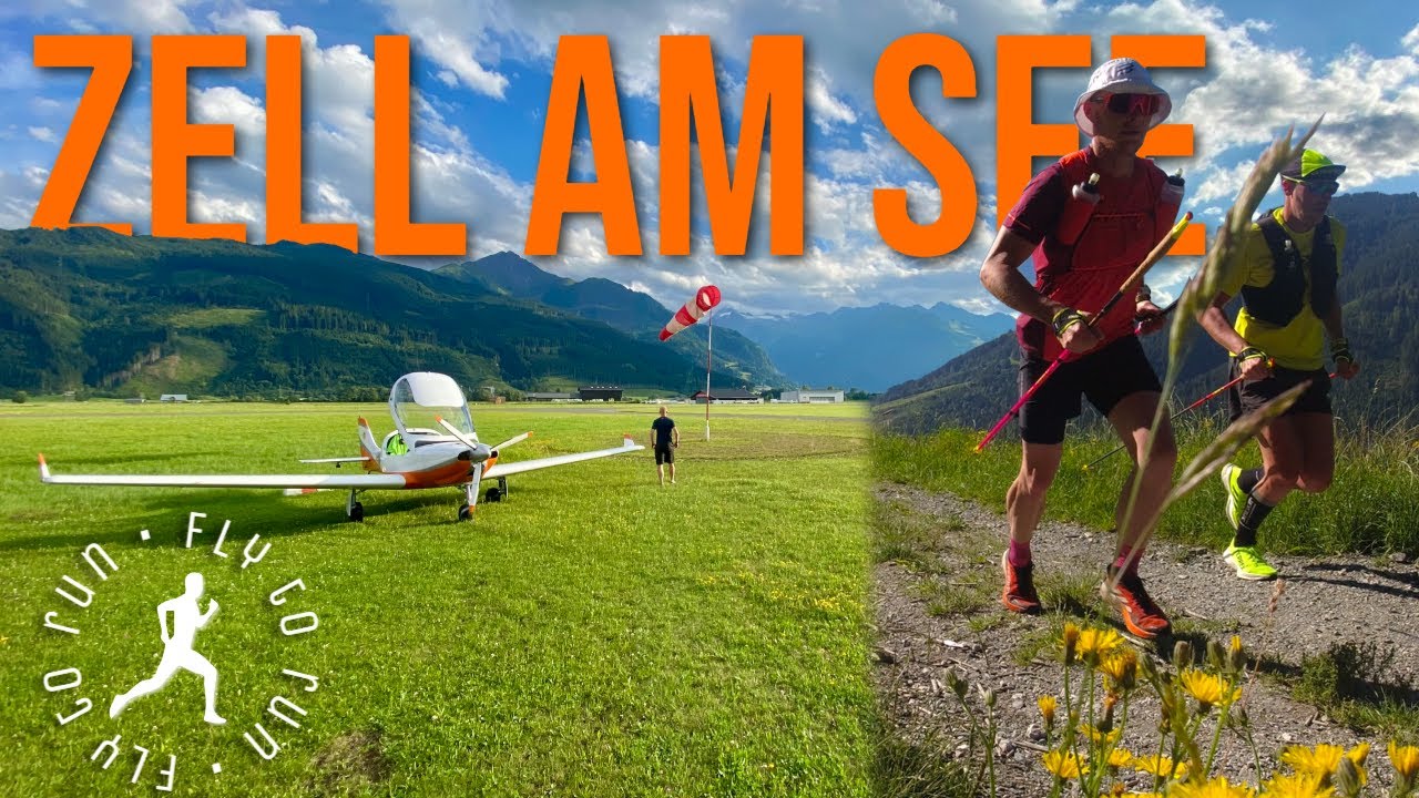 Fly to Run🛩️🏃🏼‍♂️ | Zell am See LOWZ| Mit dem Ultraleichtflugzeug zum Training in die Berge ⛰️