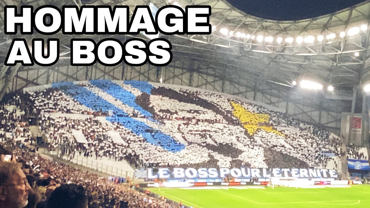 OM / LORIENT le vibrant hommage à Bernard Tapie lors de l’entrée des joueurs 😢