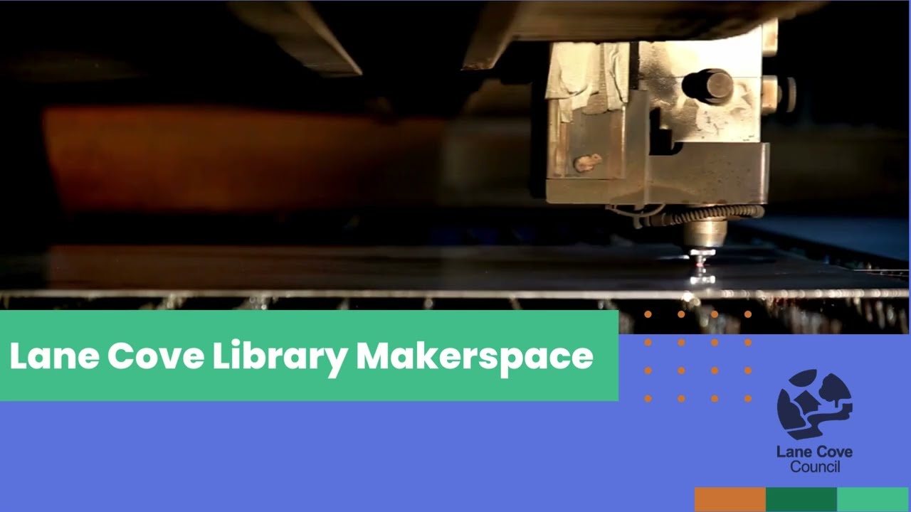 Lane Cove Library Makerspace Starter Project Video: using the Laser Cutter