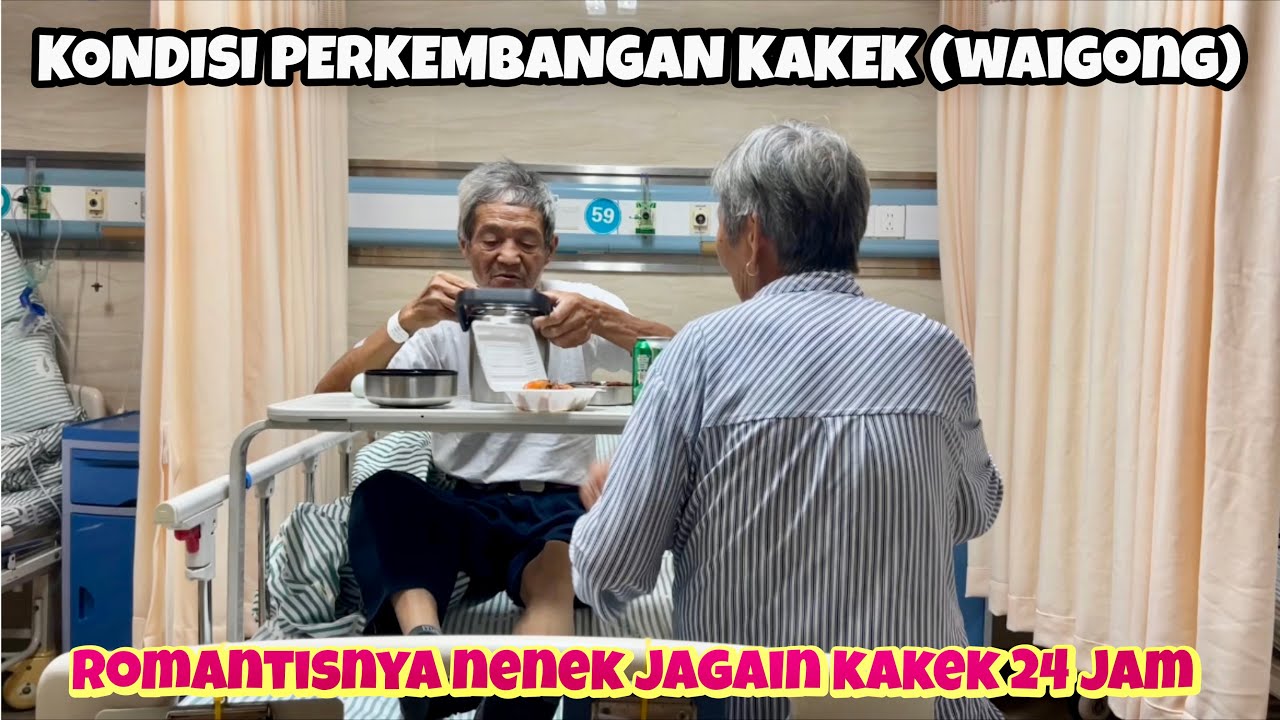 MELIHAT NENEK YANG 24 jam selalu ingin disisi kakek dirumah sakit tidak mau diajak pulang