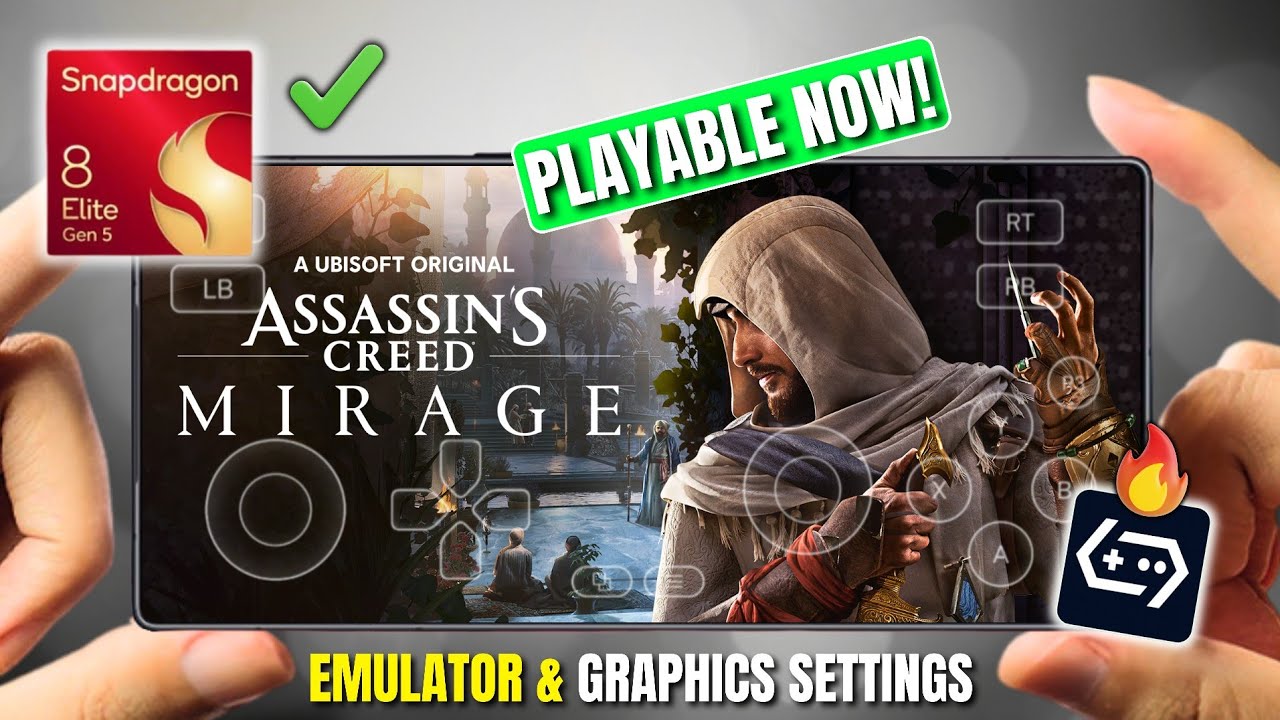 ASSASSIN CREED MIRAGE • Snapdragon 8 Elite Gen 5 // Gamehub v5.3.5