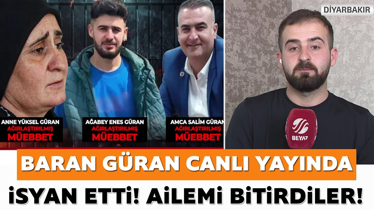 Narin Güran’ın abisi canlı yayında isyan etti! Ailemi bitirdiler