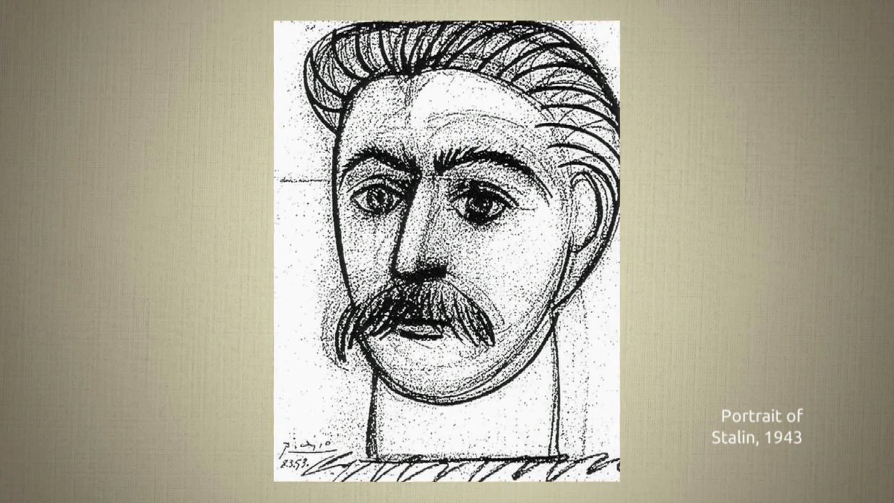 Krabbé zoekt Picasso - Stalin portret