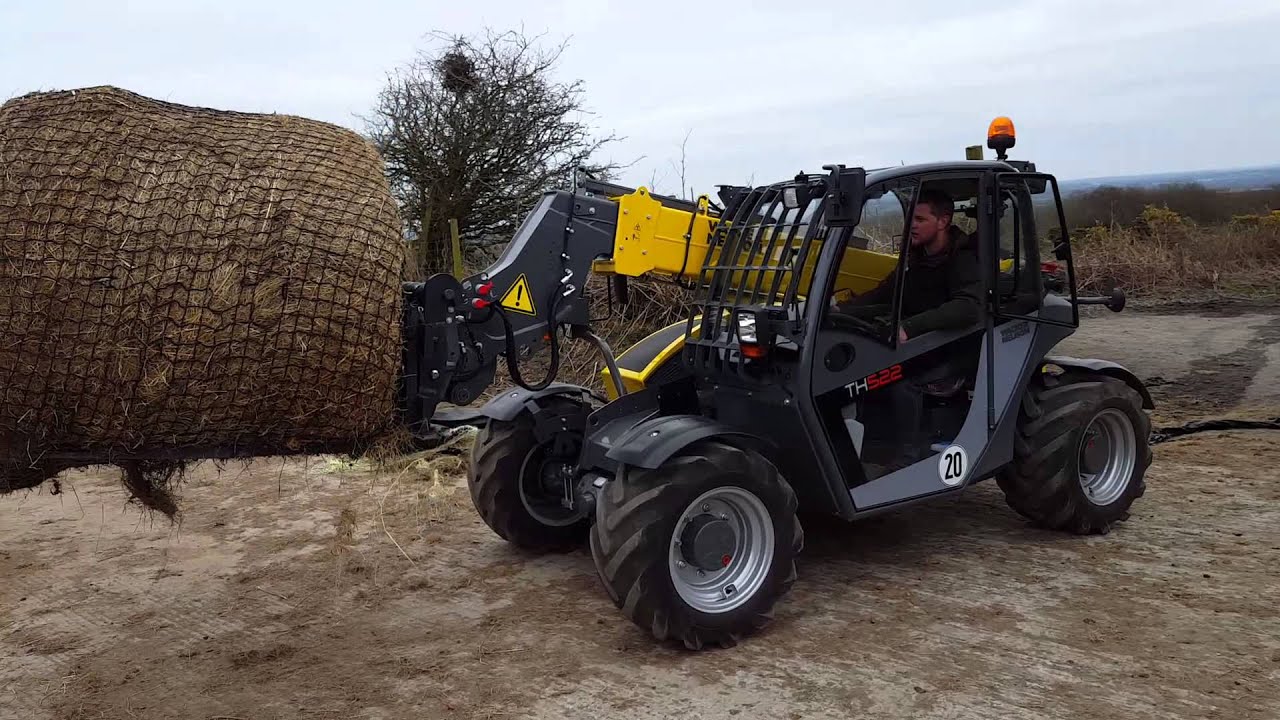 New 2016 Wacker Neuson 522 compact telehandler.