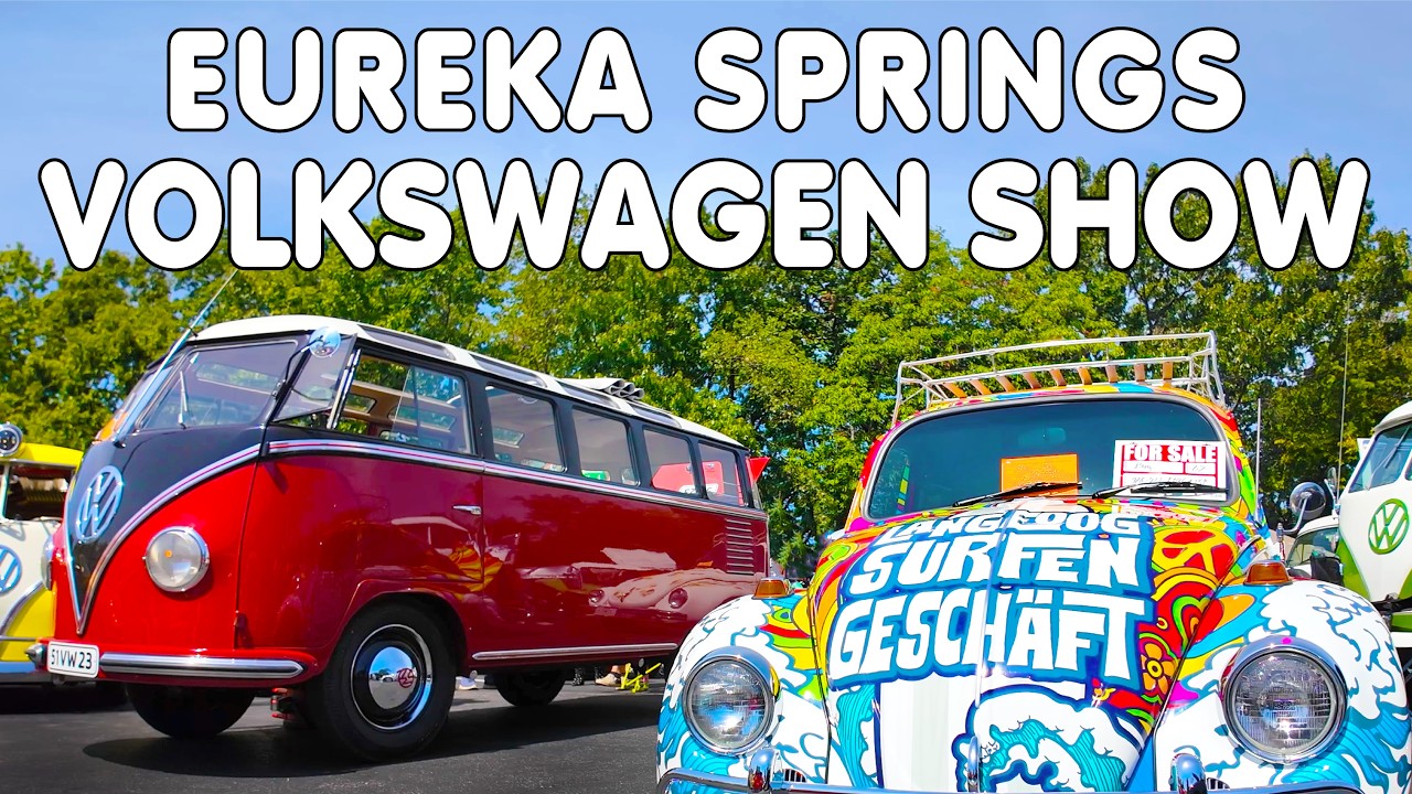 BUGS, BUSES & BADASS VWs! 🔥 Eureka Springs VW Show Insane Volkswagens & Classic VWs!