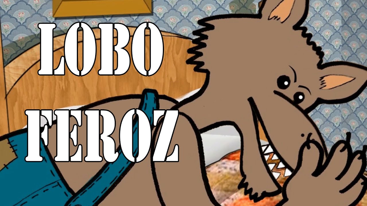 6 CUENTOS INFANTILES DEL LOBO FEROZ: Los tres cerditos, Caperucita Roja y Los Siete Cabritillos