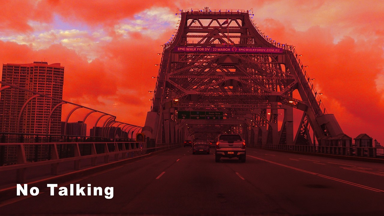 Brisbane Rainy Day Drive – Lo-Fi Jazz Groove | Relax, Study, Focus | No Talking