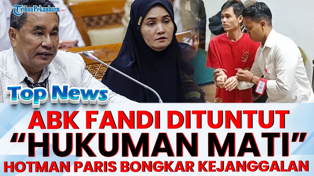 🔴 ABK DITUNTUT PIDANA MATI! HOTMAN Paris Bongkar Kejanggalan Kasus ABK Fandi: tak masuk akal