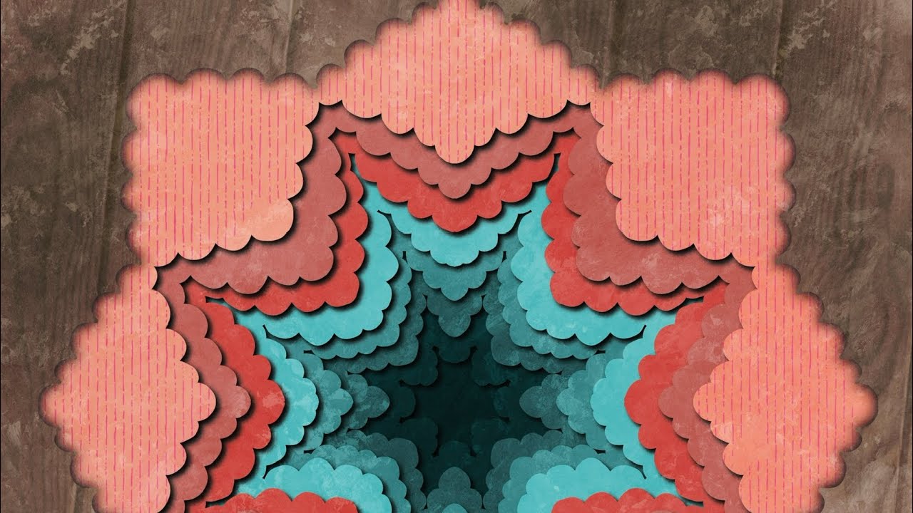Cut Paper Effect in Procreate Mandala Tutorial