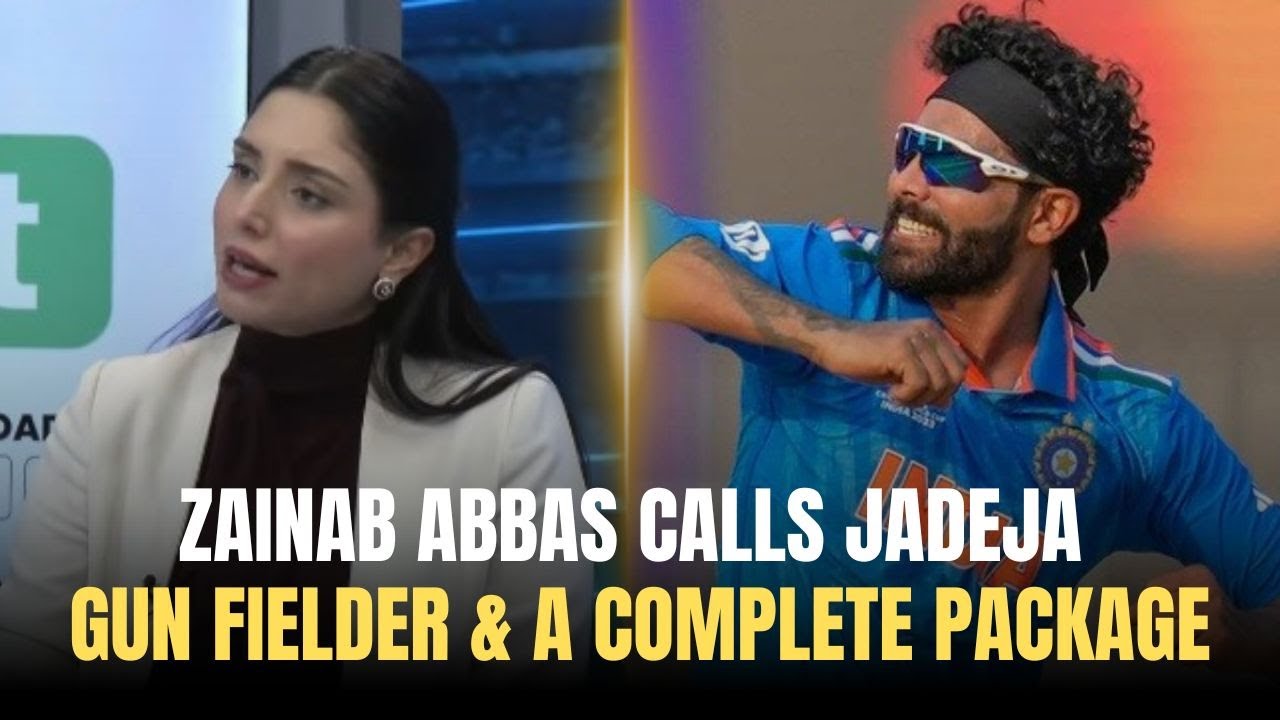 Zainab Abbas calls Jadeja Gun Fielder & A Complete Package | Game On Hai | tapmad