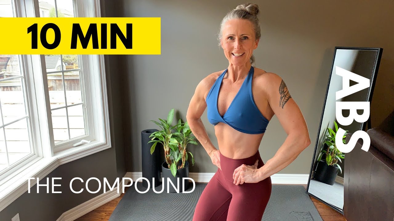 10min ABS WORKOUT at home, no equipment