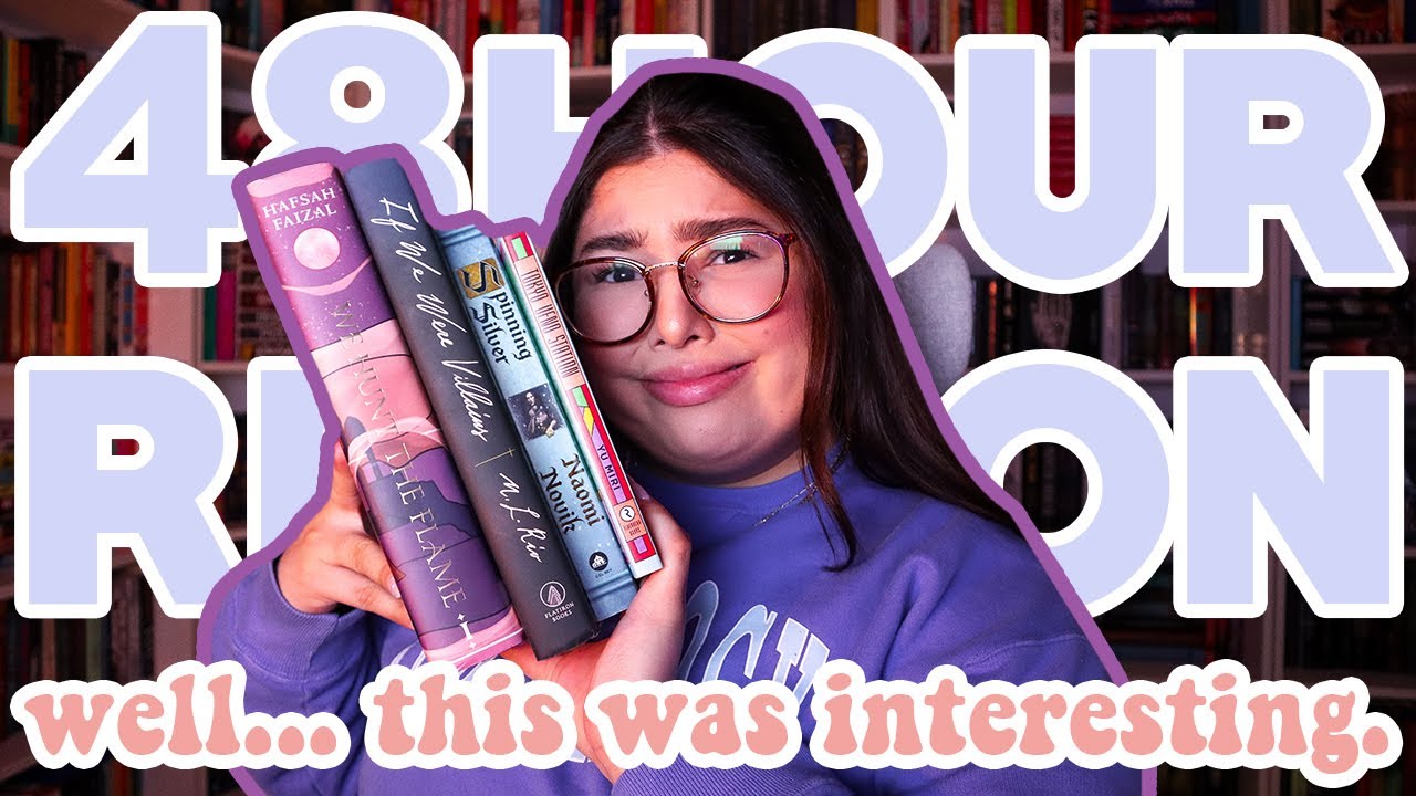 i read 3 books in 48 HOURS 💆🏻&zwj;♀️💅🏻 48 hour readathon vlog (and the self care reigned supreme)