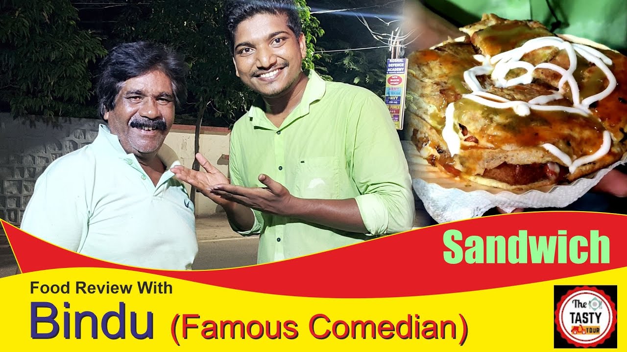 Bread sandwich taste with ହାସ୍ୟ ଅଭିନେତା ବିନ୍ଦୁ  | Krafty kitchen cafe Bargarh | The tasty tour