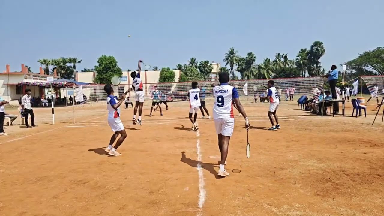 all india ball badminton championship Gudivada live match Western Railway and Nandi files Kurnool