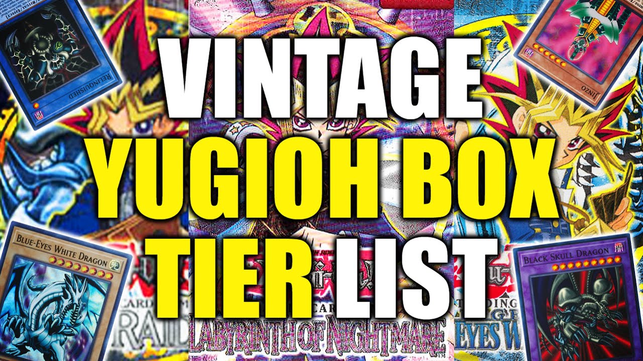 YuGiOh Vintage Boxes TIER LIST (Best Set?)
