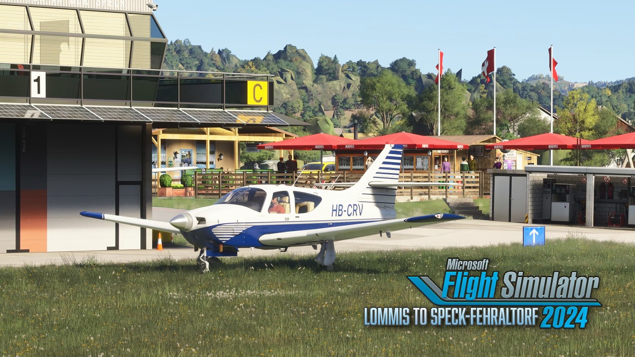 Запрос от подписчика! | Из Ломмиса в Шпек-Фехральторф | Microsoft Flight Simulator 2024 4K