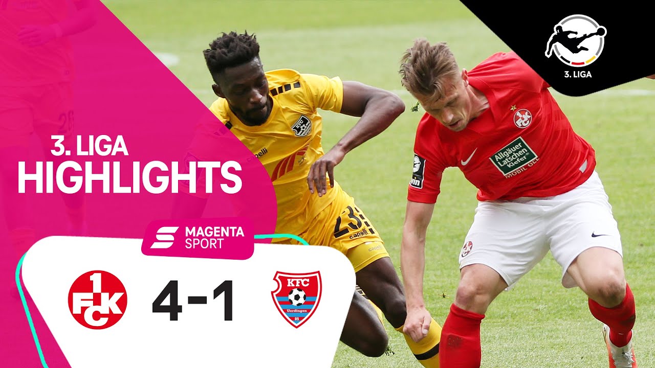 1. FC Kaiserslautern - KFC Uerdingen | 36. Spieltag, 2020/2021 | MAGENTA SPORT