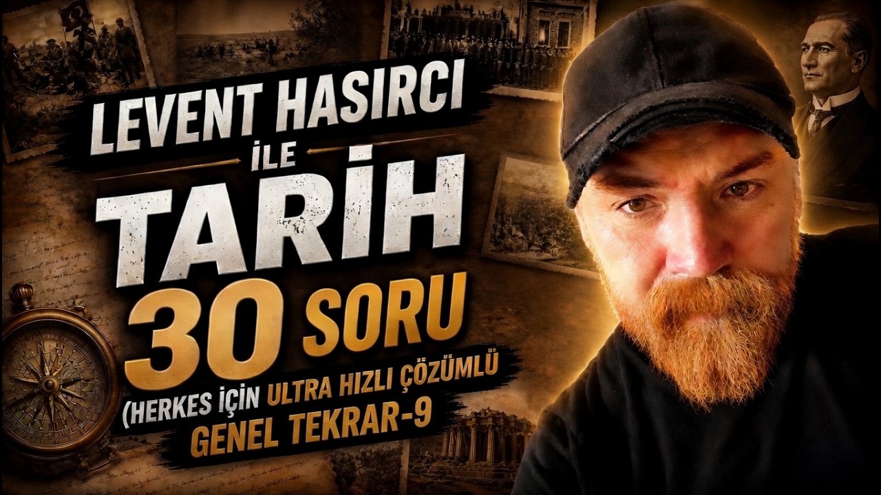 2026-HIZLI ÇÖZÜMLER-HERKES İÇİN 30 DAKİKA’DA 30 SORU-9 (SERİ-GENEL TEKRAR)