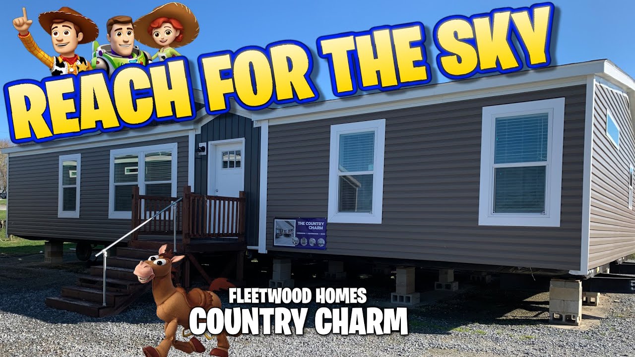 Reach For The Sky 🧸 Fleetwood Homes The Country Charm - A&L Homes Flemingsburg Kentucky